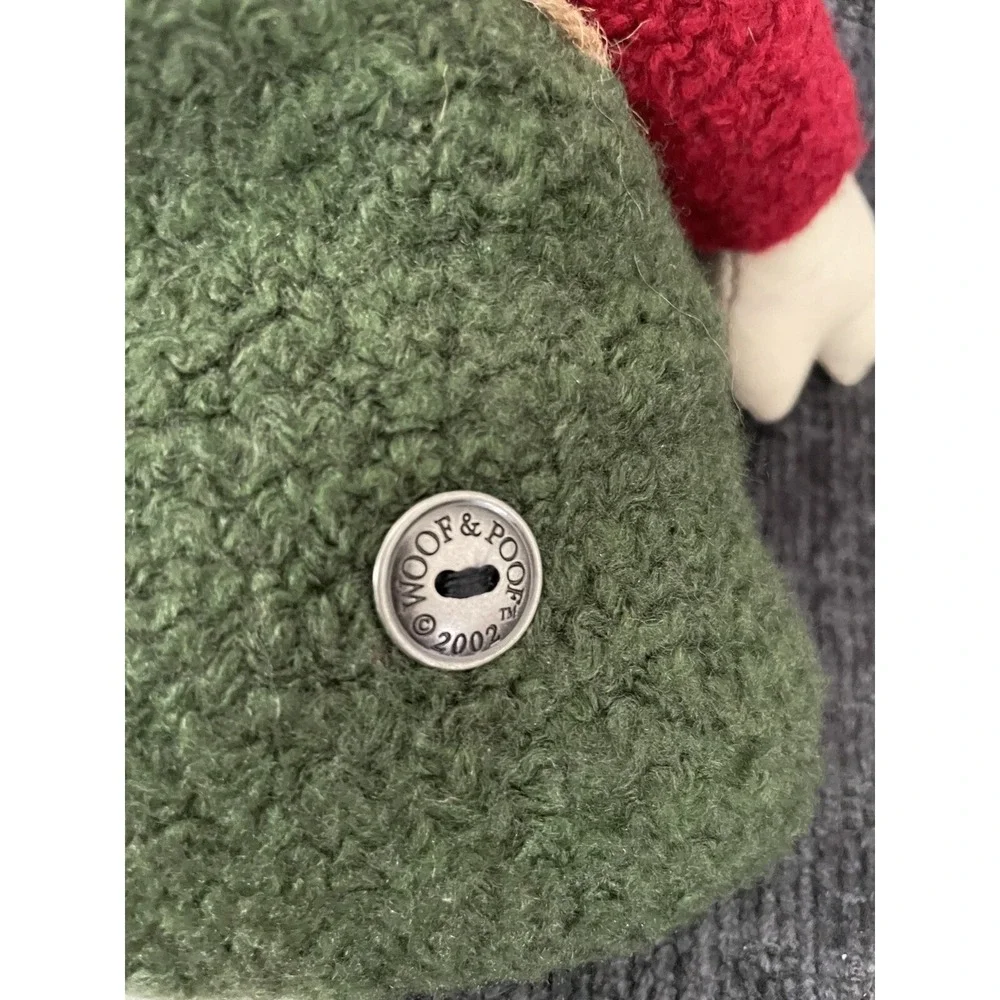 Vintage  2002 Woof & Poof Santa Shelf Sitter Plush‎ 17